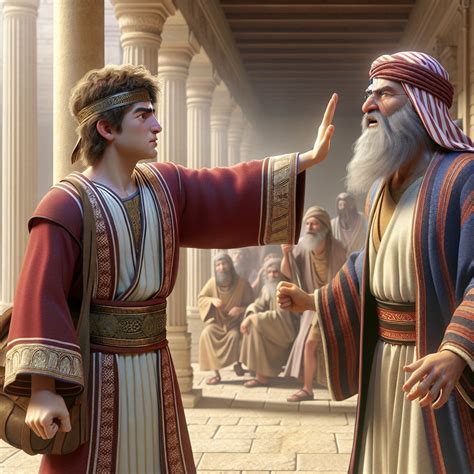 2 Chronicles 18:23 Artwork | Bible Art