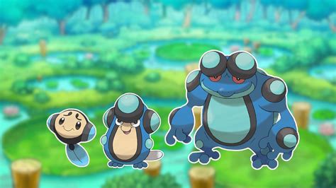 All the toad and frog Pokémon