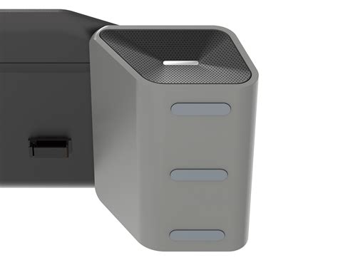 MaxMount Monitor Stand with Built-In Speakers - Large - Black - MaxGaming.com