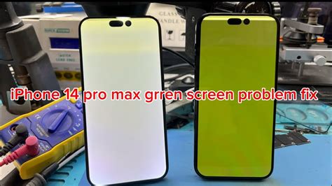 Image result for 14Pro Green Screen Error Fix