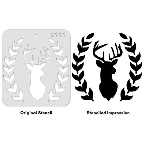 iCraft Multi-Surface Stencils - Perfect for Walls, DIY & Resin Art Pro