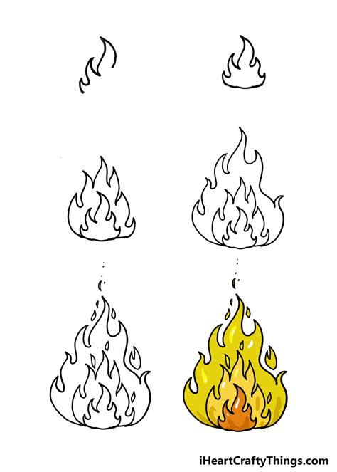Fire Tutorial Drawing 的图像结果