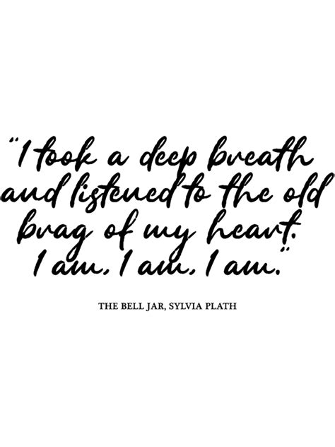 The Bell Jar Quote Sylvia Plath | Inspire Uplift