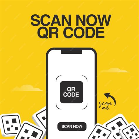 Scan qr code now qr code scan banner social media post template for ...