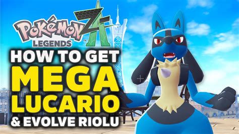 Pokemon Legends Z-A - How To Catch Lucario, Riolu & Mega Lucario Early ...