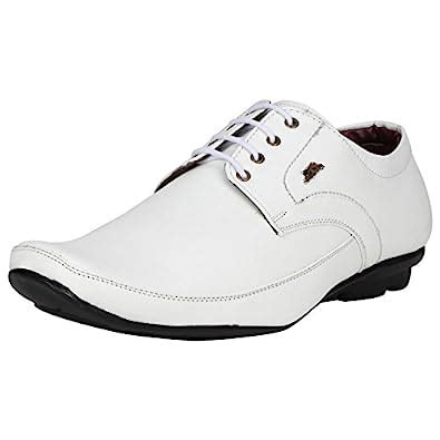 Buy Kraasa 1066 Formal Shoes White UK 10 at Amazon.in