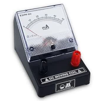 OM® Meters EDM-80 Desk Stand Analog 0-50mA DC Milli Ammeter | Ampere ...