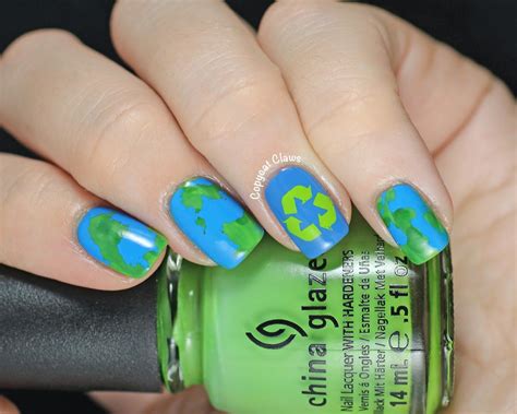 Earth Day Nail Stamping | Nails, Best acrylic nails, Nail stamping