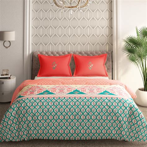 Buy PORTICO Neeta Lulla Vrindavan Symphony Multicolour Printed Cotton ...