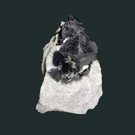 Franklinite on calcite, Franklin Mine, Franklin Sussex Cou… | Flickr