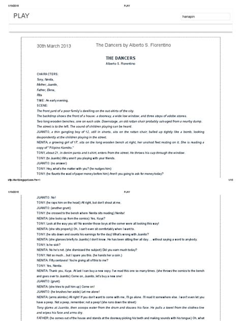 Image result for Dance Scene Script Examples