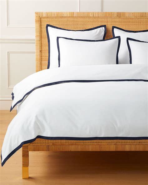 Border Frame Sateen Duvet Cover
