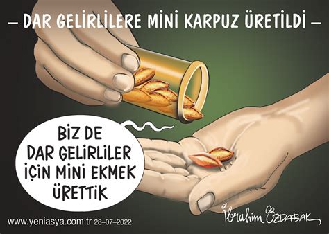 Mini ekmek | İbrahim Özdabak Karikatürleri