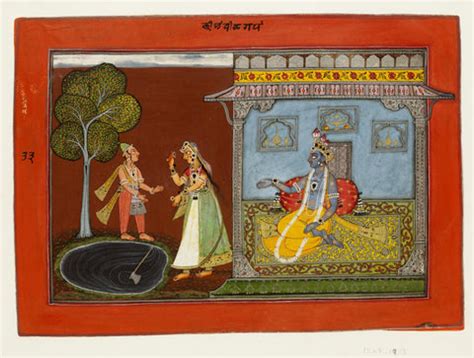 Indian Art - Rama and Lakshman - Ramayana Miniature Painting, Basholi ...