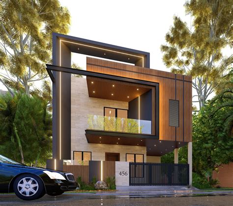 Duplex Home Elevation Duplex House Elevation Design At ₹ 4000 In