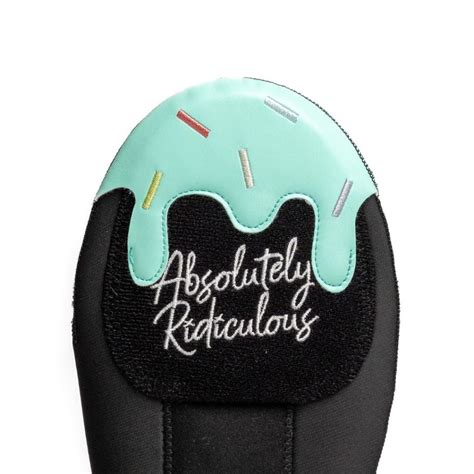 mint blackout ice cream sliding mitt - Ice Cream Gloves