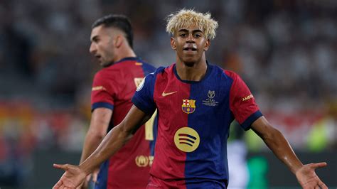 Lamine Yamal Shocks with Blonde Look Inspired by Neymar Ahead of Copa ...
