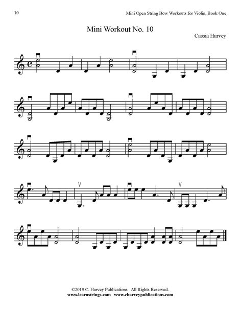 Image result for Open String Violin Exercise