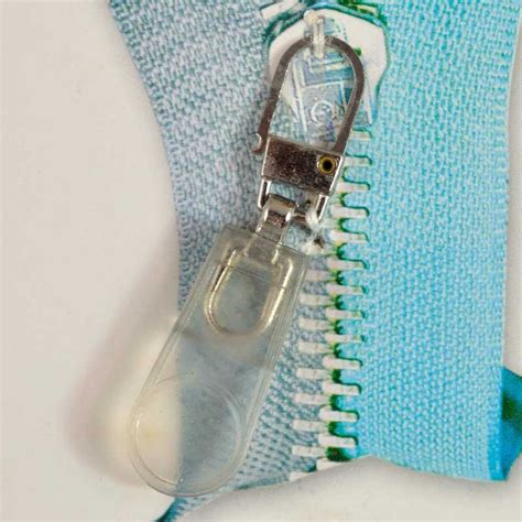 Tirette de fermeture éclair Translucide blanc - A&A Patrons