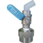 Single action oil fill plug stop valve SUS type mounting opening φ40 ...