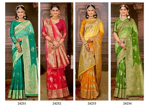 Amodini Vol 1 Lifestyle Organza Sarees – Kavya Style Plus