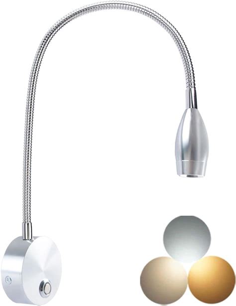 Buy Adust Reading Lights for Books in Bed, Bedside Reading Lamp, 3W LED ...