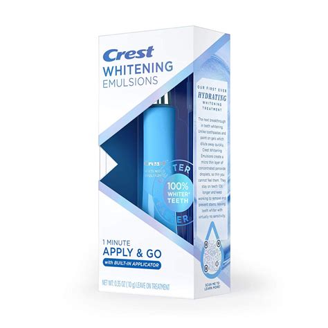 Crest Whitening Emulsions избелваща емулсия за зъби - Crest BG