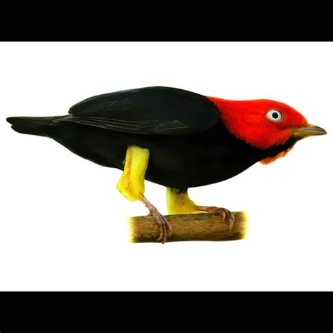 Red-capped Manakin (Ceratopipra mentalis) identification - Birda