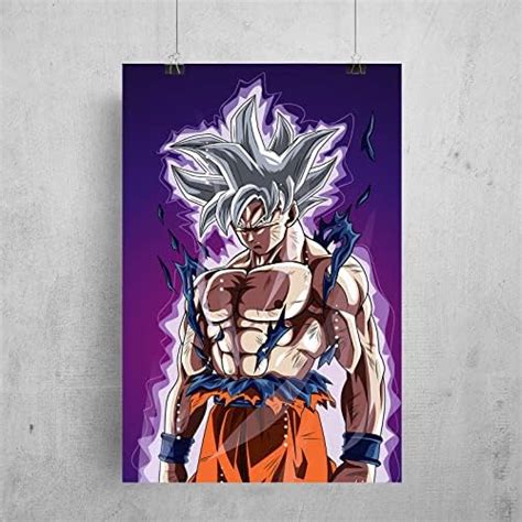 Times Comic Goku Poster | Dragon Ball Goku Super Saiyan God Poster ...