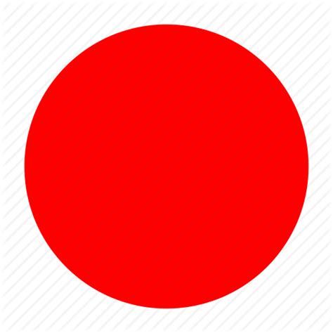 Red Circle Transparent Background