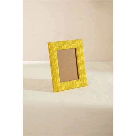 Buy Freedom Tree Assorted Handcrafted Yellow Fabric Photo frame Online
