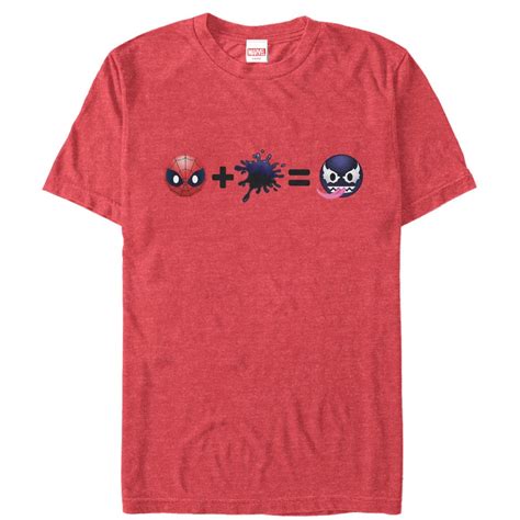 Marvel Spider-Man Slim Fit Graphic Tee - Red India | Ubuy