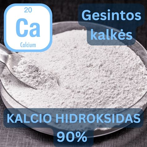 Slaked Lime (Calcium hydroxide 90%) - Grow Mushrooms shop