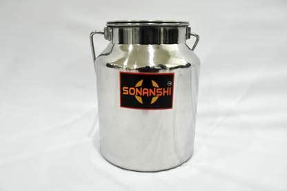 Sonanshi Steel Milk Container - 5 L Price in India - Buy Sonanshi Steel ...