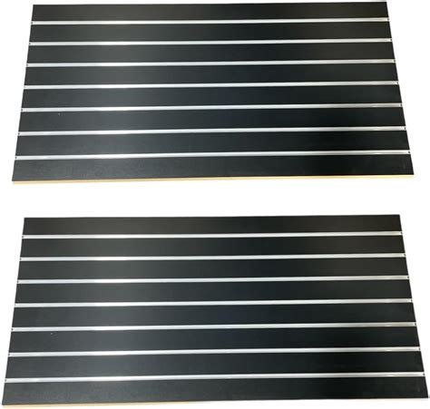 Only Garment Racks Black Slatwall Panels 24H x 48L Set of 2 Panels ...