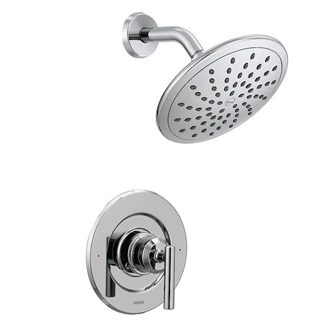 Moen Gibson Chrome 1-handle Single Function Round Shower Faucet in the ...