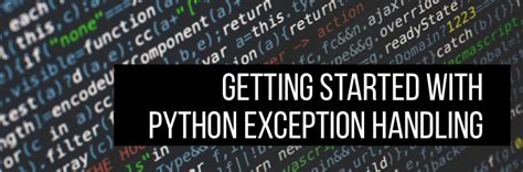 Python Exception Handling 的图像结果
