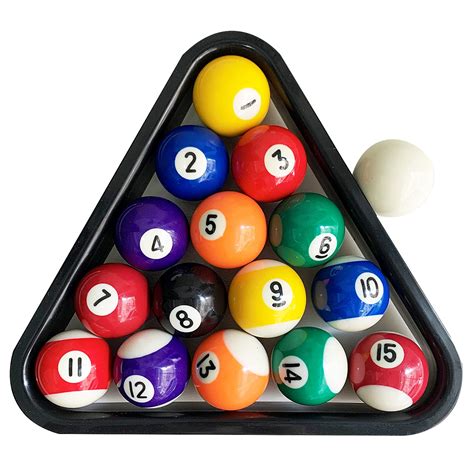 Snapklik.com : Upgrade Billiard Balls Set, 1.5 Inch Mini Size For 6 ...