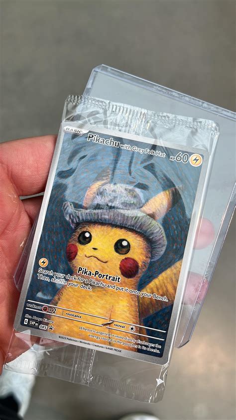Picked up the Pikachu at the van Gogh museum today in Amsterdam! : r ...