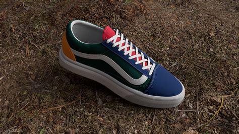 Shoes Yacht Club Vans - 3D Model by chitam