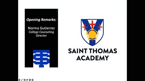Saint Thomas Academy Webinar – September 2022 on Vimeo
