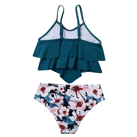 Gubotare Baby Swimsuit Girl Girls Two Piece Swimsuits Rainbow Bikini ...