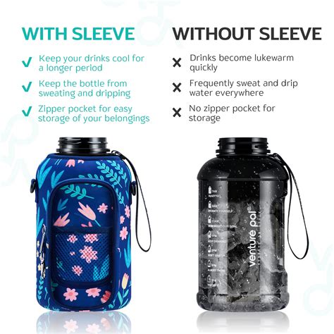 Snapklik.com : Venture Pal Large 64 oz/Half Gallon Motivational Water ...