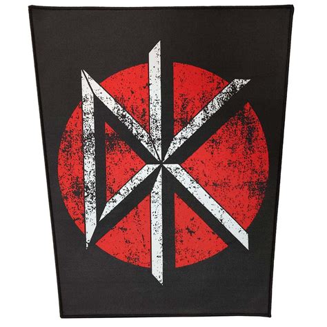 Dead Kennedys Logo Woven Back Patch - 11" x 14"