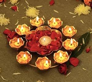 Buy DSH Decorative Bowl for Home Diwali Handcrafted Bowl for Floating ...