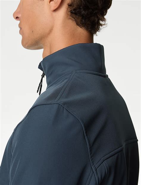 Buy Softshell Funnel Neck Jacket with Stormwear™ at Marks & Spencer