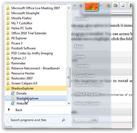 Windows 7 Programs 的图像结果