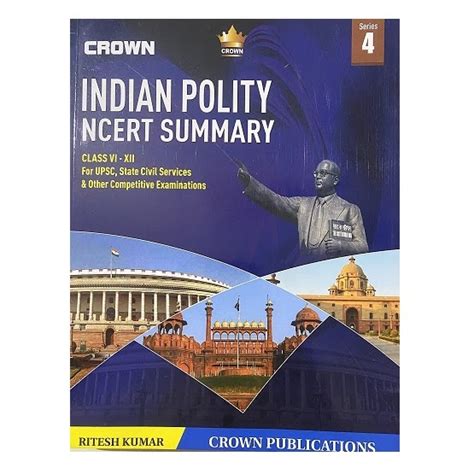 Crown Indian Polity NCERT Summary class VI - XII | Ritesh Kumar | Crown ...