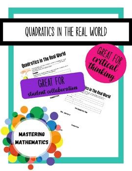 Image result for Quadratic Function Real-World Example