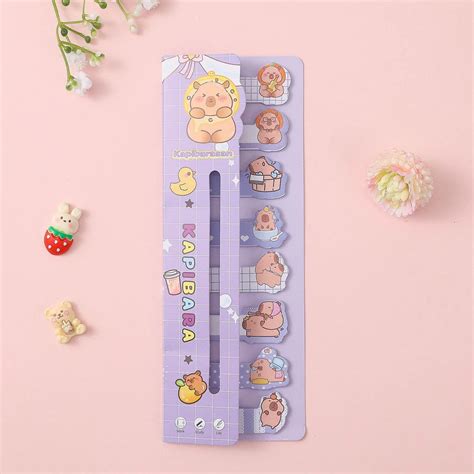 Capybara Long Sticky Notes – diecutsmart
